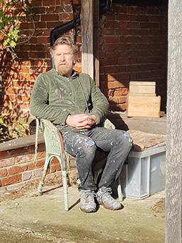 outside the barn studio art